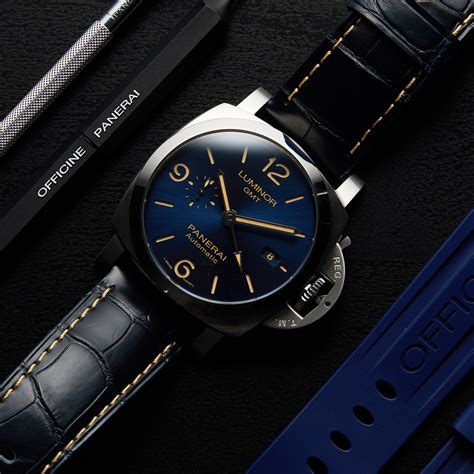 luminor panerai ebay|panerai luminor gmt 44mm price.